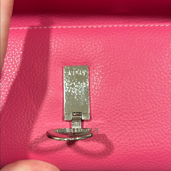 Salvatore Ferragamo Pink Leather Clutch Women’s Long Wallet - Picture 7 of 13